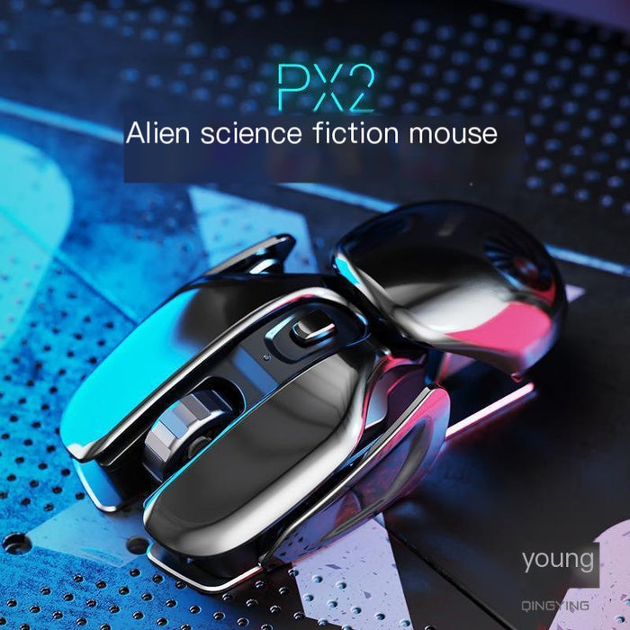 Rechargeable Silent Wireless Mouse (Aluminum Alloy)