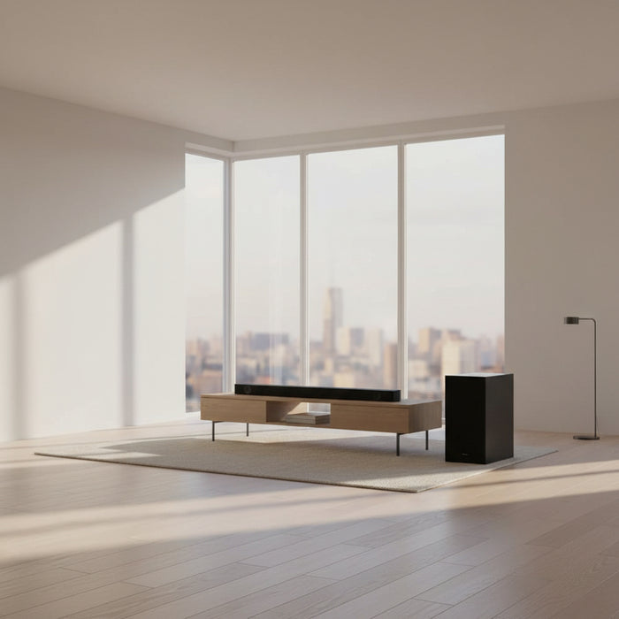 Samsung 2.1Ch 360W Soundbar with Wireless Subwoofer Black HW-B53M (Renewed)