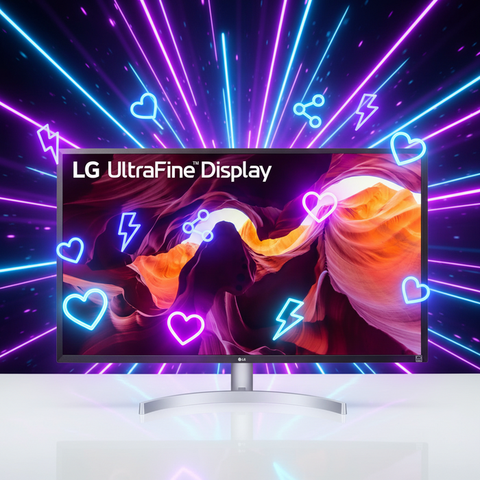 LG 27UL500-W 27" 4K UHD UltraFine Monitor