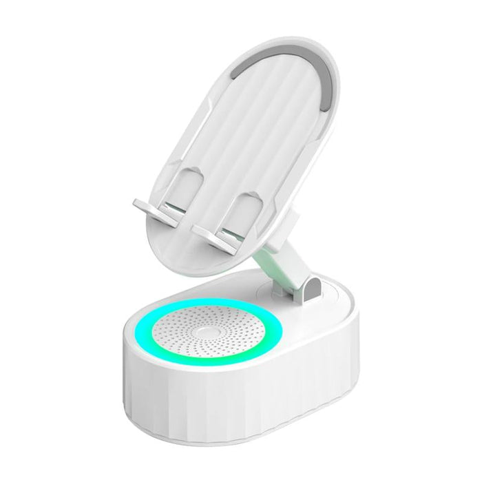 Phone Stand with Wireless Bluetooth Speaker (HD Surround Sound)