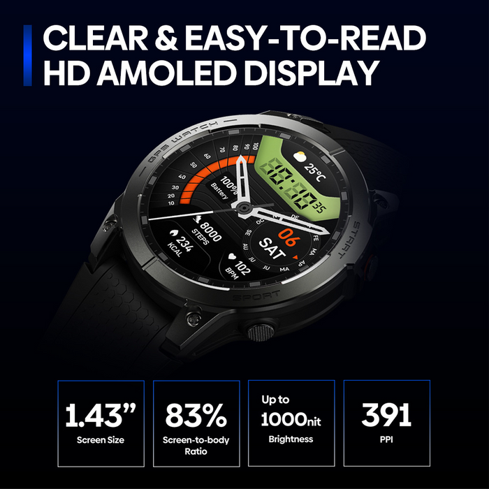 GPS Positioning Sport Smart Watch ⌚️🏃‍♀️ #GPS #Positioning #Sport #SmartWatch