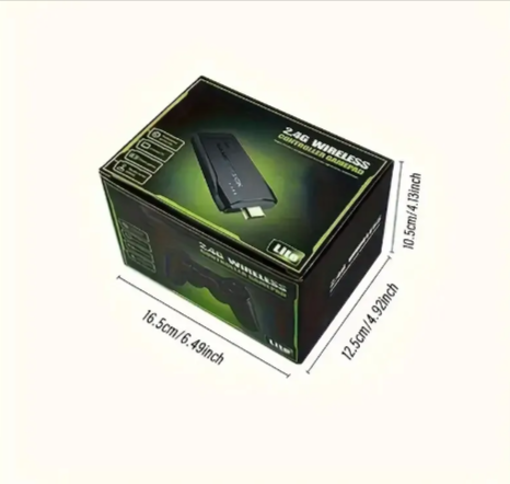 M8 Portable Gaming Console with Wireless Controllers (64GB)