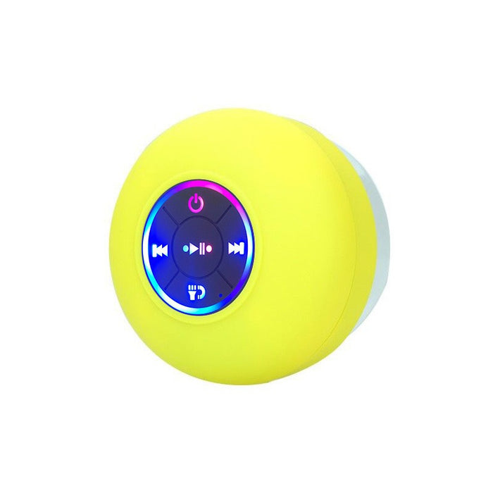 Waterproof LED Bluetooth Speaker with Suction Cup