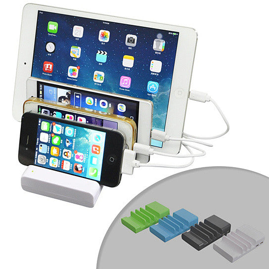 Multi-Device Charging Station Organizer