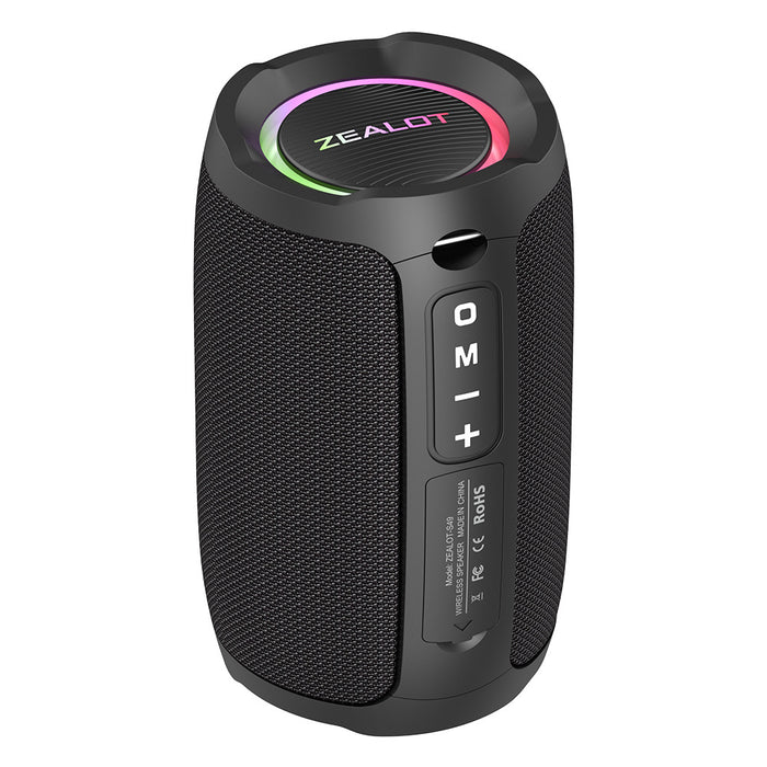 S49 Wireless Bluetooth Speaker with Bass and LED Light