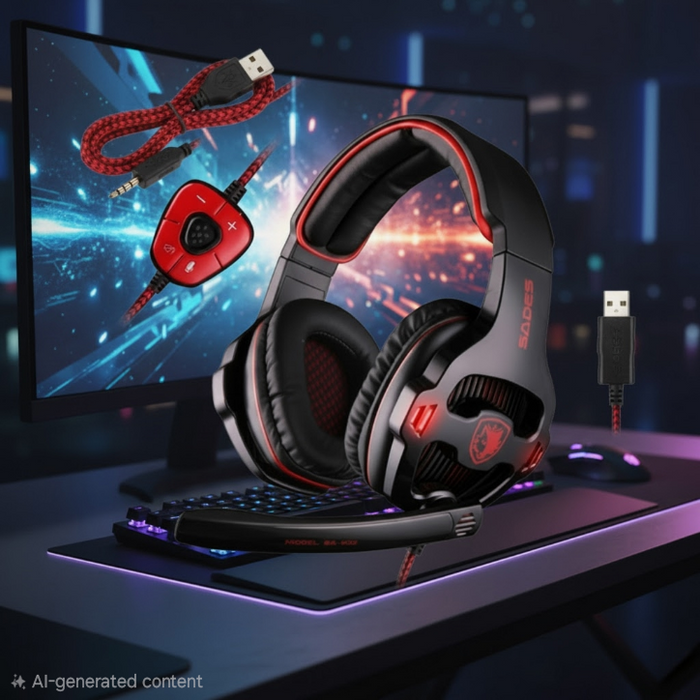 Over-Ear Gaming Headphones